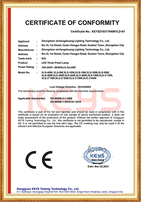 Certificate Of Honor