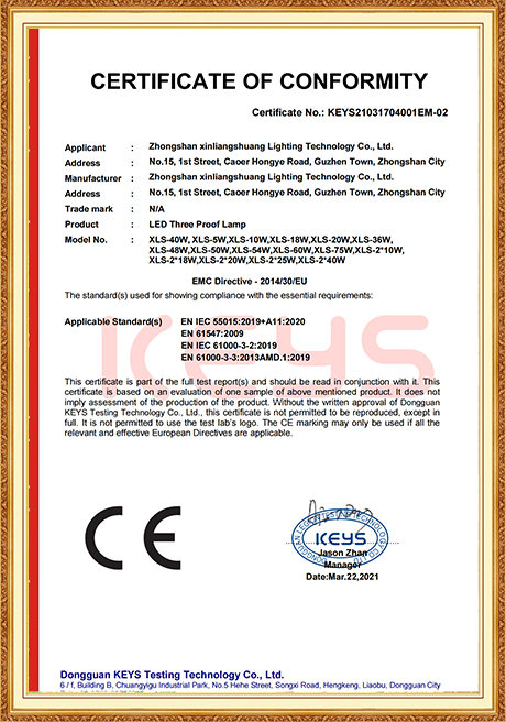 Certificate Of Honor