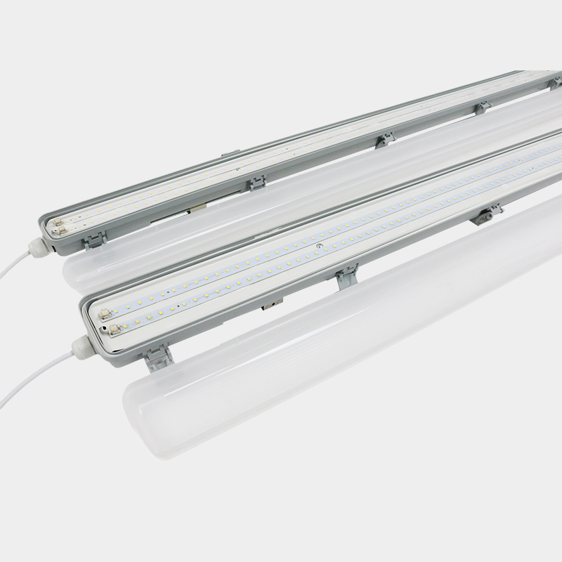Economical Three-Proof Bracket, Long Strip IP65 Single And Double Branches, T8 High Lumen, Economical And Affordable Three-Proof Lamp