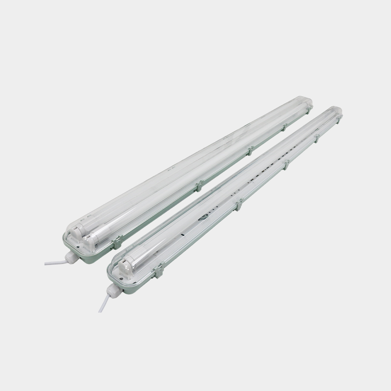 LED Tri-Proof Lamp Bracket Kit Single And Double Tri-Proof Bracket Long Strip Ip65 Tri-Proof Lamp Bracket