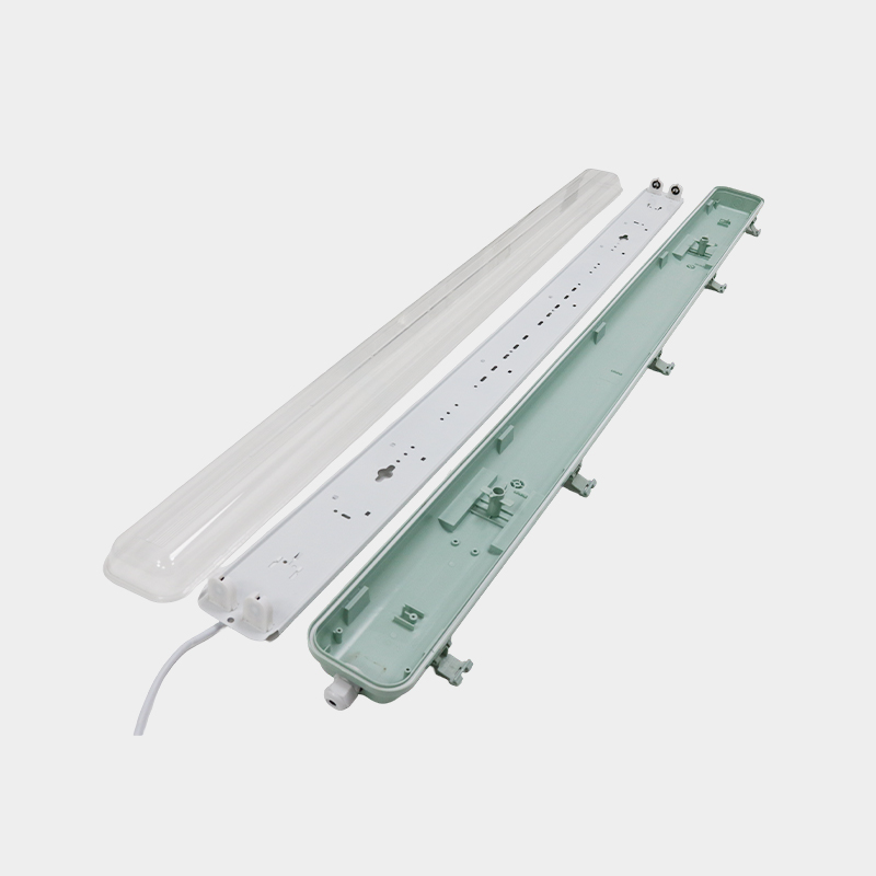 LED Tri-Proof Lamp Bracket Kit Single And Double Tri-Proof Bracket Long Strip Ip65 Tri-Proof Lamp Bracket