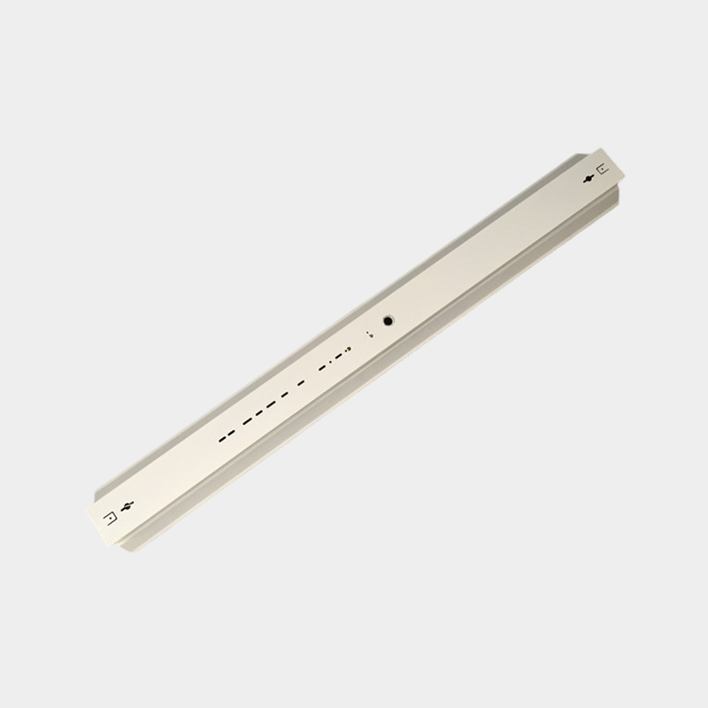 T8 Double Support With Hood Double Tube With Hood Bracket Multiple Specifications to Choose From Long Strip White Spray Double Tube With Hood Bracket