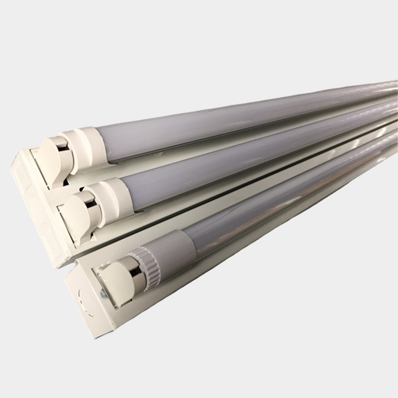 T8 Double Tube Fluorescent Lamp Bracket T8 Double Flat Cover Bracket 1.2M/0.6M/0.9M Thickened T8LED Lamp Bracket
