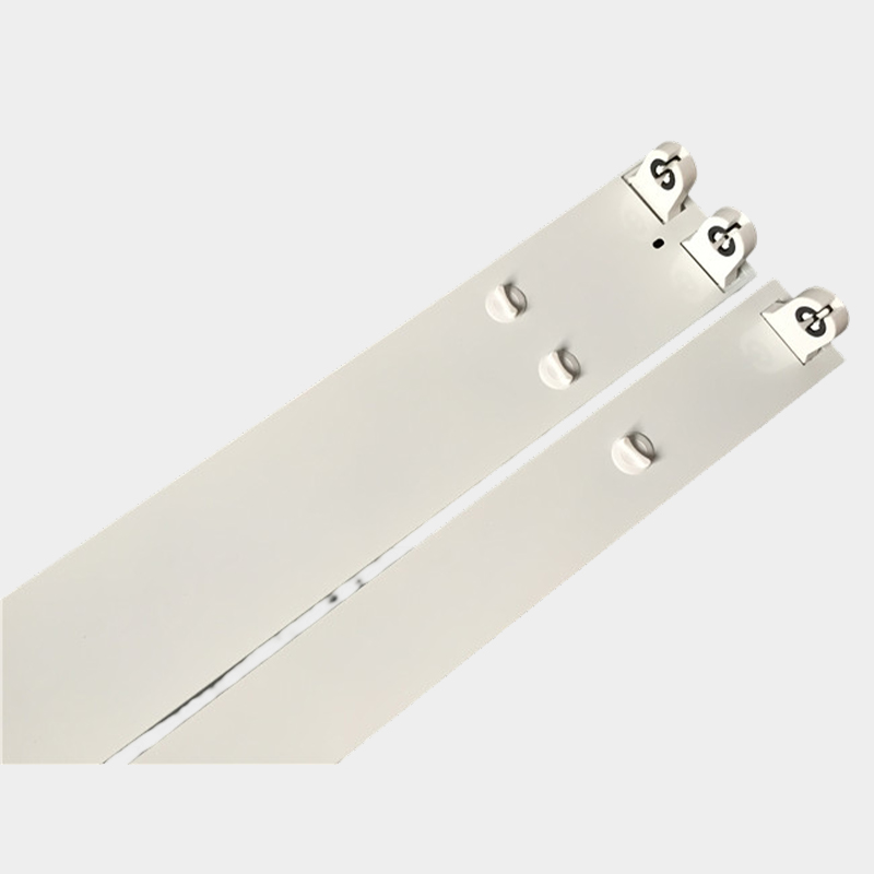 T8 Double Tube Fluorescent Lamp Bracket T8 Double Flat Cover Bracket 1.2M/0.6M/0.9M Thickened T8LED Lamp Bracket