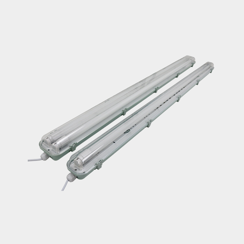 LED Tri-Proof Lamp Bracket Kit Single and Double Tri-Proof Bracket Long Strip IP65 Tri-Proof Lamp Bracket
