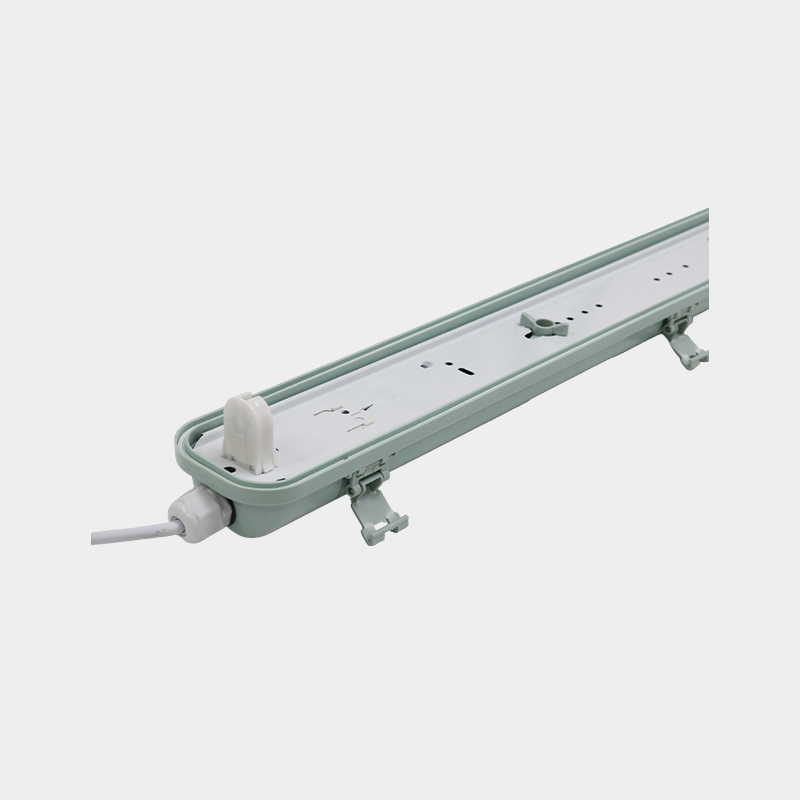 LED Tri-Proof Lamp Bracket Kit Single and Double Tri-Proof Bracket Long Strip IP65 Tri-Proof Lamp Bracket
