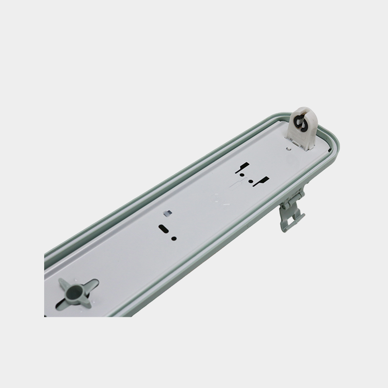 LED Tri-Proof Lamp Bracket Kit Single and Double Tri-Proof Bracket Long Strip IP65 Tri-Proof Lamp Bracket